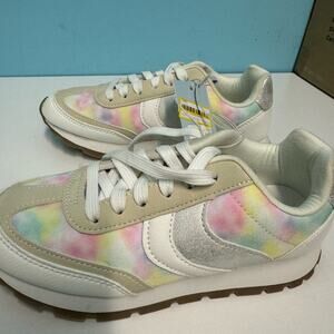 Kids' Ellison Tie-Dye Lace-Up Sneakers - Cat & Jack - SIZE 4